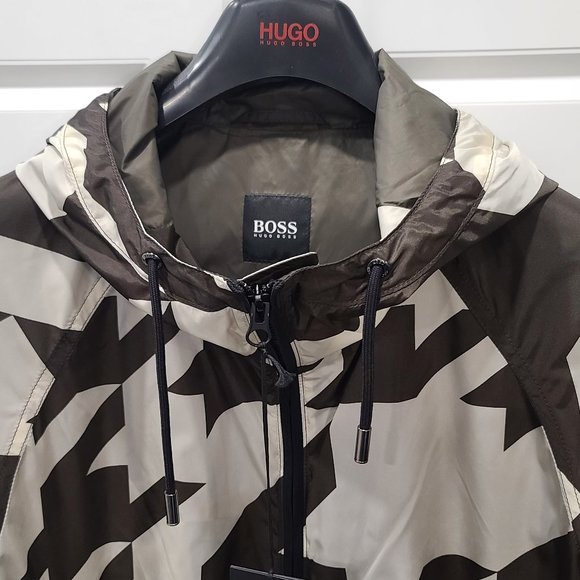 BOSS Logo Windbreaker Jacket - Picture 2 of 11
